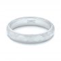  Platinum Platinum Custom Wedding Band - Flat View -  102974 - Thumbnail