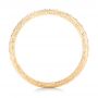 18k Yellow Gold 18k Yellow Gold Custom Wedding Band - Front View -  102606 - Thumbnail