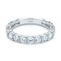  Platinum Platinum Cut-out Diamond Wedding Band - Flat View -  105787 - Thumbnail