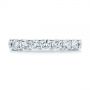  Platinum Platinum Cut-out Diamond Wedding Band - Top View -  105787 - Thumbnail