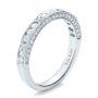 14k White Gold 14k White Gold Diamond Channel Set Band With Matching Engagement Ring - Kirk Kara - Three-Quarter View -  100120 - Thumbnail