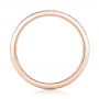 18k Rose Gold 18k Rose Gold Diamond Eternity Wedding Band - Front View -  102821 - Thumbnail