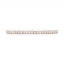 18k Rose Gold 18k Rose Gold Diamond Eternity Wedding Band - Top View -  102725 - Thumbnail