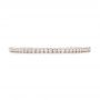 14k Rose Gold 14k Rose Gold Diamond Eternity Wedding Band - Top View -  102725 - Thumbnail