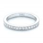  Platinum Platinum Diamond Eternity Wedding Band - Flat View -  102826 - Thumbnail