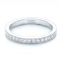  Platinum Platinum Diamond Eternity Wedding Band - Flat View -  102826 - Thumbnail