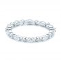 14k White Gold 14k White Gold Diamond Eternity Wedding Band - Flat View -  106641 - Thumbnail