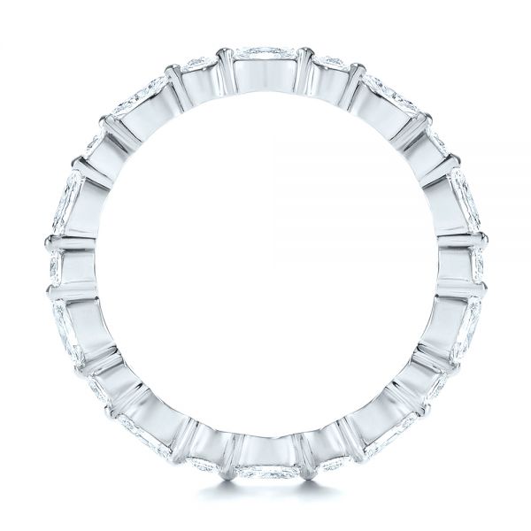  Platinum Platinum Diamond Eternity Wedding Band - Front View -  106641