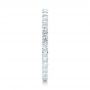  Platinum Platinum Diamond Eternity Wedding Band - Side View -  102764 - Thumbnail