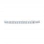  Platinum Platinum Diamond Eternity Wedding Band - Top View -  102725 - Thumbnail