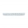  Platinum Platinum Diamond Eternity Wedding Band - Top View -  102764 - Thumbnail