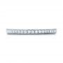  Platinum Platinum Diamond Eternity Wedding Band - Top View -  102818 - Thumbnail