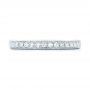  Platinum Platinum Diamond Eternity Wedding Band - Top View -  102826 - Thumbnail