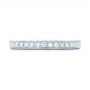 14k White Gold 14k White Gold Diamond Eternity Wedding Band - Top View -  102826 - Thumbnail