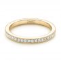 14k Yellow Gold 14k Yellow Gold Diamond Eternity Wedding Band - Flat View -  102818 - Thumbnail
