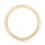 18k Yellow Gold 18k Yellow Gold Diamond Eternity Wedding Band - Front View -  102726 - Thumbnail