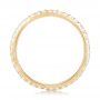 18k Yellow Gold 18k Yellow Gold Diamond Eternity Wedding Band - Front View -  102761 - Thumbnail
