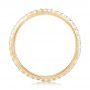 18k Yellow Gold 18k Yellow Gold Diamond Eternity Wedding Band - Front View -  102761 - Thumbnail