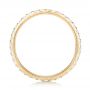 18k Yellow Gold 18k Yellow Gold Diamond Eternity Wedding Band - Front View -  102764 - Thumbnail