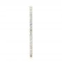 18k Yellow Gold 18k Yellow Gold Diamond Eternity Wedding Band - Side View -  102725 - Thumbnail