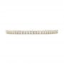 18k Yellow Gold 18k Yellow Gold Diamond Eternity Wedding Band - Top View -  102725 - Thumbnail