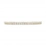 14k Yellow Gold 14k Yellow Gold Diamond Eternity Wedding Band - Top View -  102725 - Thumbnail