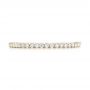 14k Yellow Gold 14k Yellow Gold Diamond Eternity Wedding Band - Top View -  102726 - Thumbnail