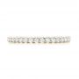 18k Yellow Gold 18k Yellow Gold Diamond Eternity Wedding Band - Top View -  102764 - Thumbnail