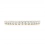 14k Yellow Gold 14k Yellow Gold Diamond Eternity Wedding Band - Top View -  102764 - Thumbnail