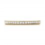 14k Yellow Gold 14k Yellow Gold Diamond Eternity Wedding Band - Top View -  102818 - Thumbnail