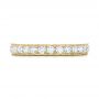 14k Yellow Gold 14k Yellow Gold Diamond Eternity Wedding Band - Top View -  102821 - Thumbnail