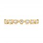 14k Yellow Gold 14k Yellow Gold Diamond Eternity Wedding Band - Top View -  104132 - Thumbnail