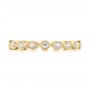 14k Yellow Gold 14k Yellow Gold Diamond Eternity Wedding Band - Top View -  104132 - Thumbnail