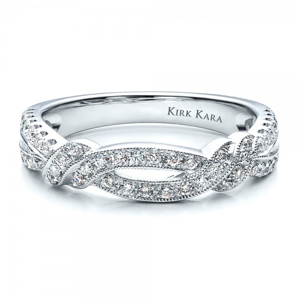 ... Split Shank Engagement Ring with Matching Wedding Band - Kirk Kara