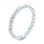 14k White Gold Diamond Stackable Eternity Band