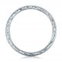 18k White Gold Diamond Stackable Eternity Band - Front View -  101895 - Thumbnail