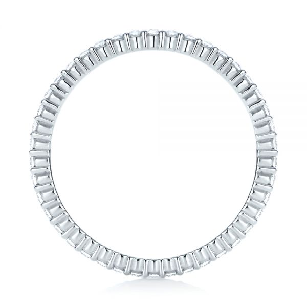  Platinum Platinum Diamond Stackable Eternity Band - Front View -  101900