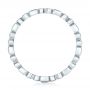 18k White Gold Diamond Stackable Eternity Band - Front View -  101925 - Thumbnail