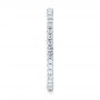  Platinum Platinum Diamond Stackable Eternity Band - Side View -  101900 - Thumbnail