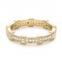 18k Yellow Gold 18k Yellow Gold Diamond Stackable Eternity Band - Flat View -  101922 - Thumbnail