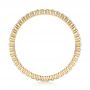 18k Yellow Gold 18k Yellow Gold Diamond Stackable Eternity Band - Front View -  101900 - Thumbnail