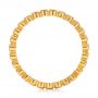 18k Yellow Gold Diamond Stackable Eternity Band - Front View -  101930 - Thumbnail