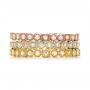 18k Yellow Gold 18k Yellow Gold Diamond Stackable Eternity Band - Front View -  101925 - Thumbnail