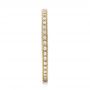 18k Yellow Gold 18k Yellow Gold Diamond Stackable Eternity Band - Side View -  101895 - Thumbnail