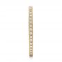 14k Yellow Gold 14k Yellow Gold Diamond Stackable Eternity Band - Side View -  101895 - Thumbnail