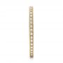 14k Yellow Gold 14k Yellow Gold Diamond Stackable Eternity Band - Side View -  101895 - Thumbnail