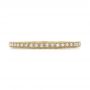 18k Yellow Gold 18k Yellow Gold Diamond Stackable Eternity Band - Top View -  101895 - Thumbnail