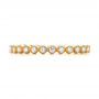 14k Yellow Gold 14k Yellow Gold Diamond Stackable Eternity Band - Top View -  101930 - Thumbnail