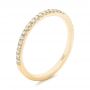 14k Yellow Gold Diamond Wedding Band