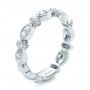  Platinum Diamond Wedding Ring - Kirk Kara - Three-Quarter View -  100666 - Thumbnail